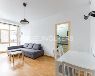 Living room of Apartment to rent in  Barcelona Capital  with Air Conditioner, Heating and Furnished