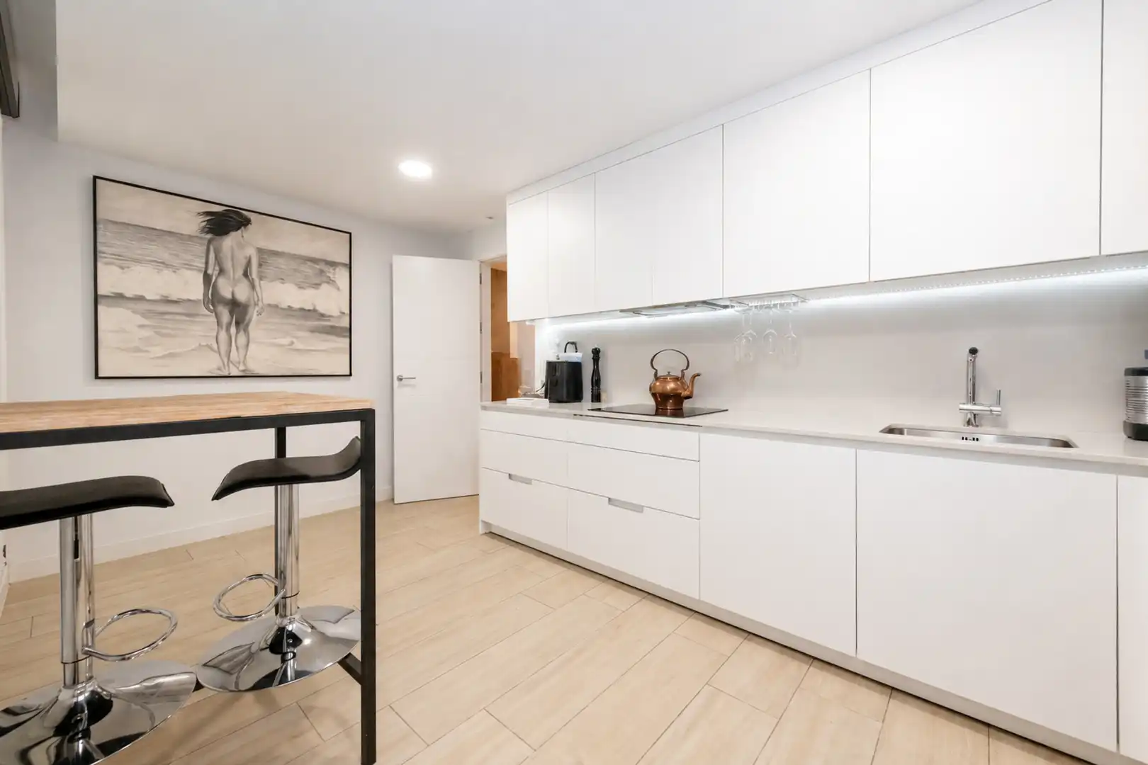 Cocina de Dúplex en venta en Majadahonda con Aire acondicionado, Calefacción y Jardín privado