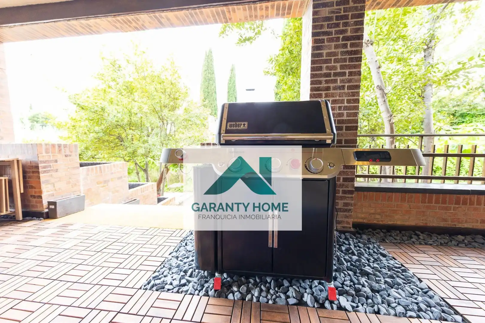 Garden of Flat for rent in Las Rozas de Madrid  with Air Conditioner, Heating and Private garden