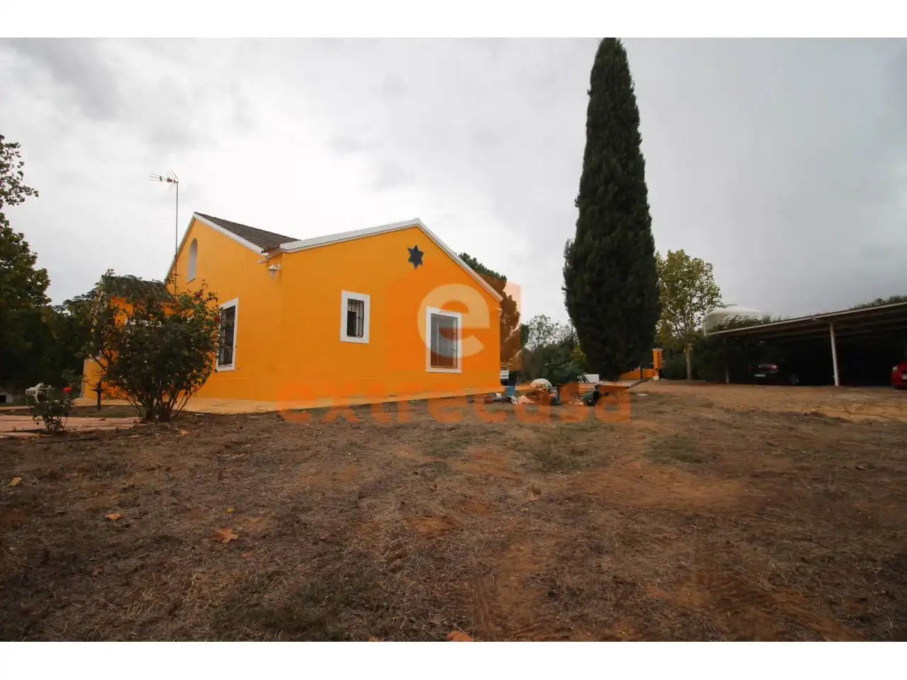 Garten von Haus oder Chalet zum Verkauf in Badajoz mit Klimaanlage, Heizung und Privatgarten