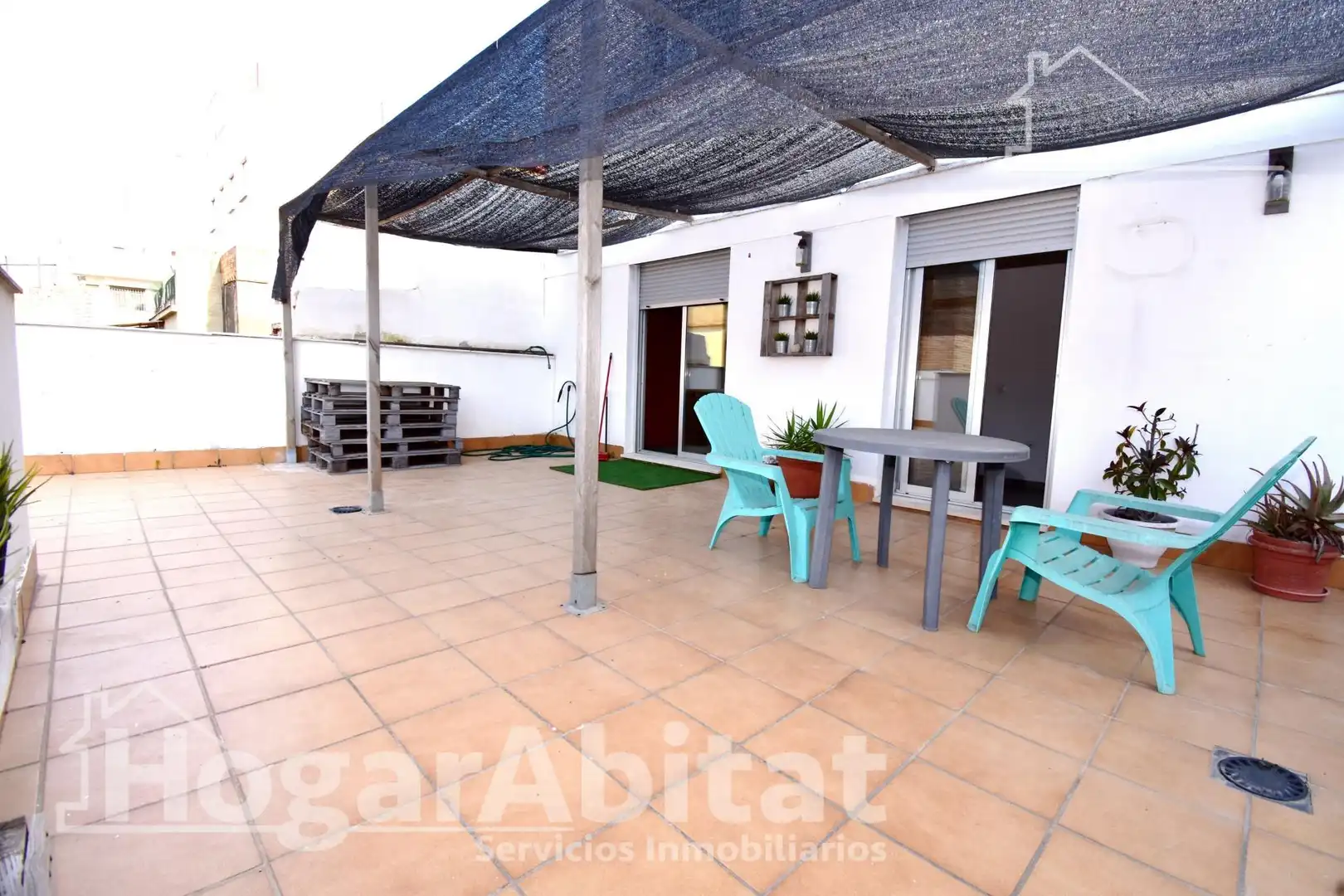 Terrasse von Wohnung zum Verkauf in Massanassa mit Klimaanlage, Heizung und Terrasse