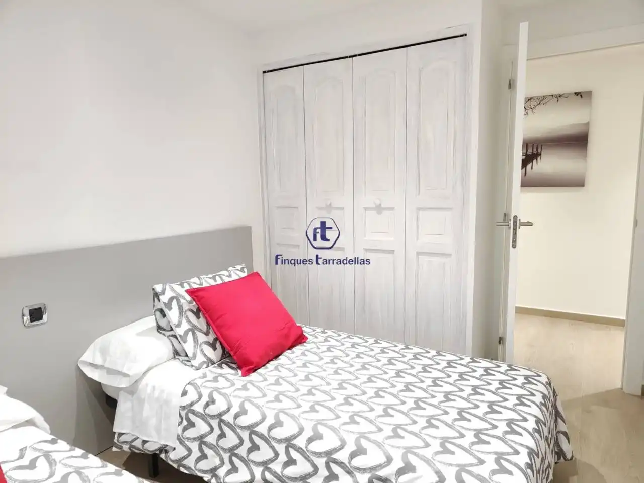 Bedroom of Flat for sale in Blanes  with Heating, Terrace and Furnished
