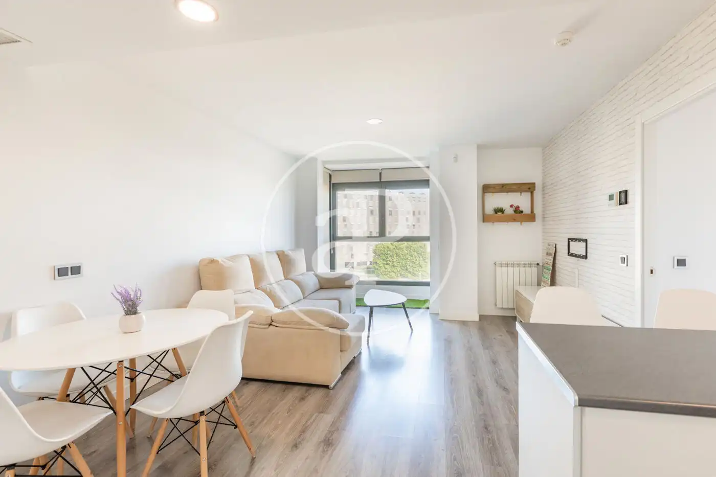 Sala de estar de Piso en venta en Madrid con Aire acondicionado, Calefacción y Jardín privado