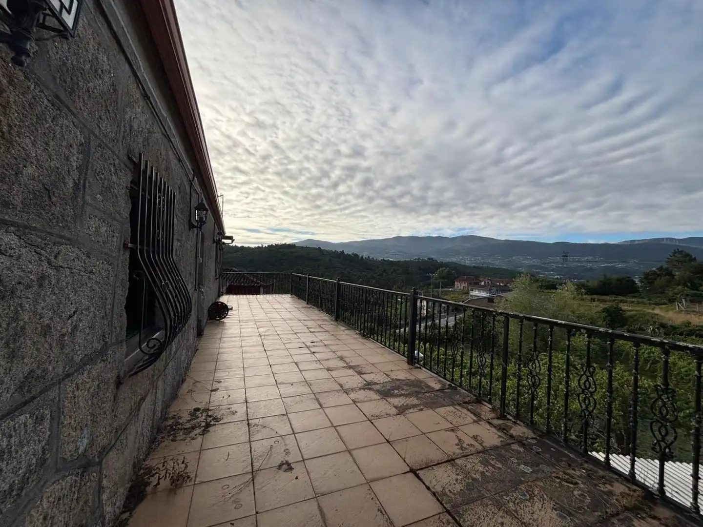 Terraza de Finca rústica en venta en Arbo con Calefacción