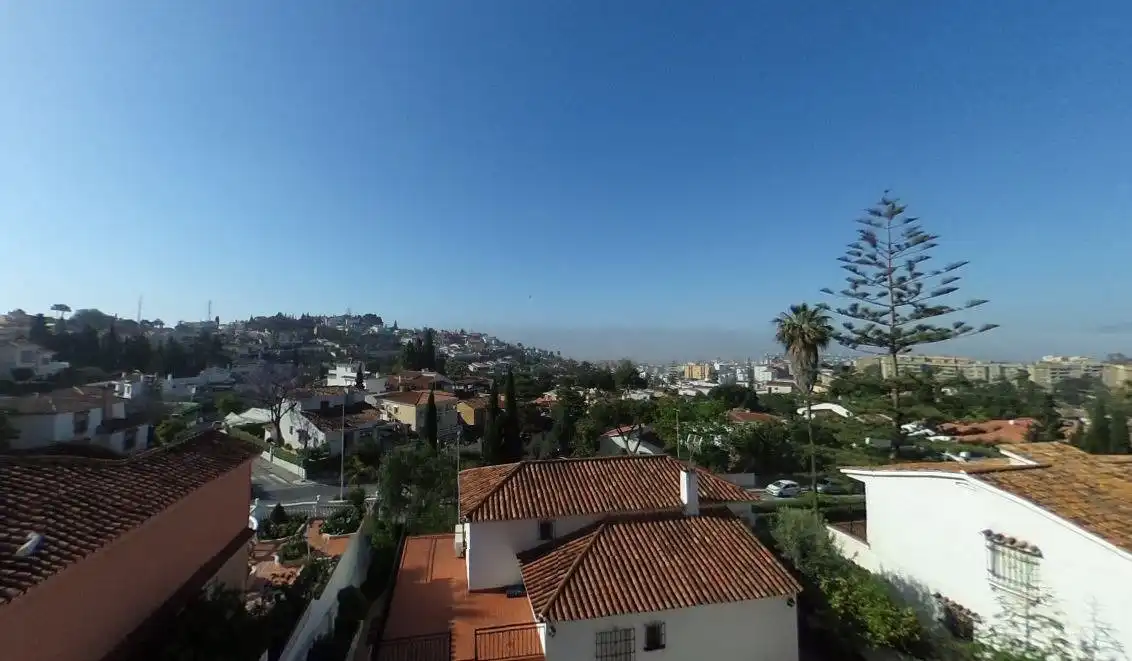 Exterior view of Houses for sale in Málaga  with Air Conditioner, Private garden and Terrace