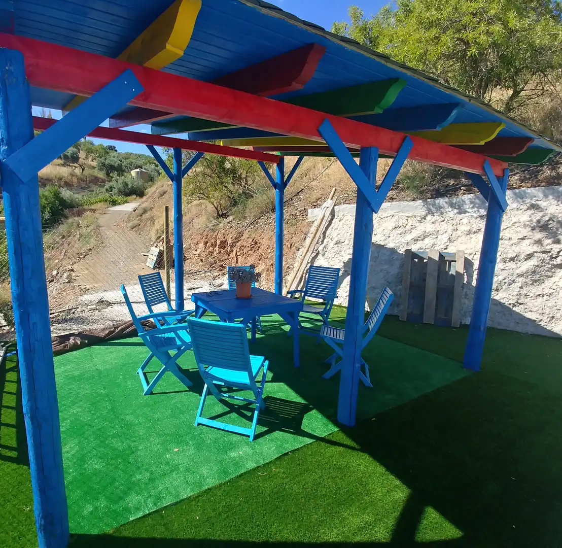Terraza de Finca rústica en venta en Almogía con Aire acondicionado, Terraza y Piscina