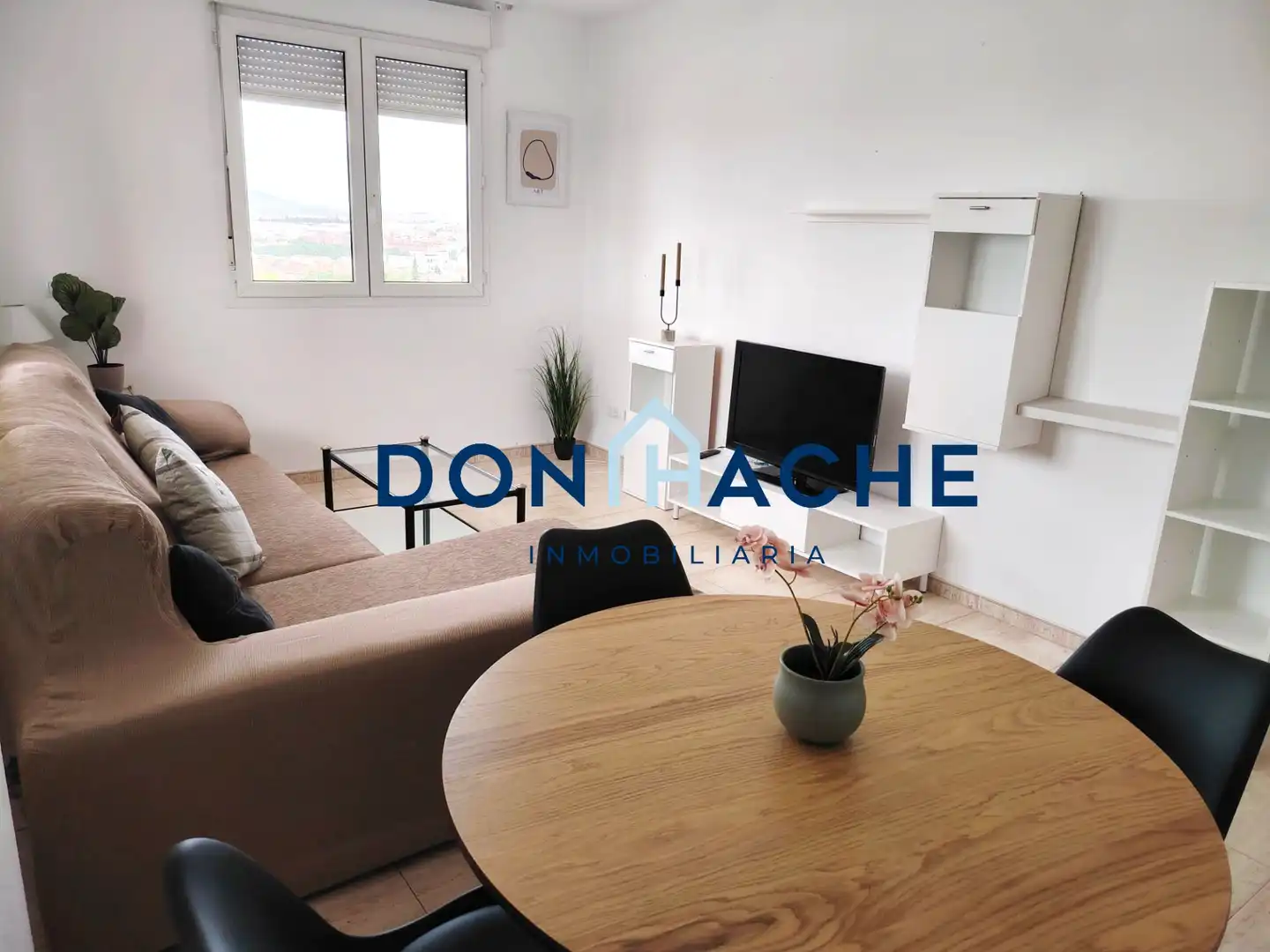 Sala de estar de Apartamento de alquiler en Mérida con Aire acondicionado, Calefacción y Amueblado