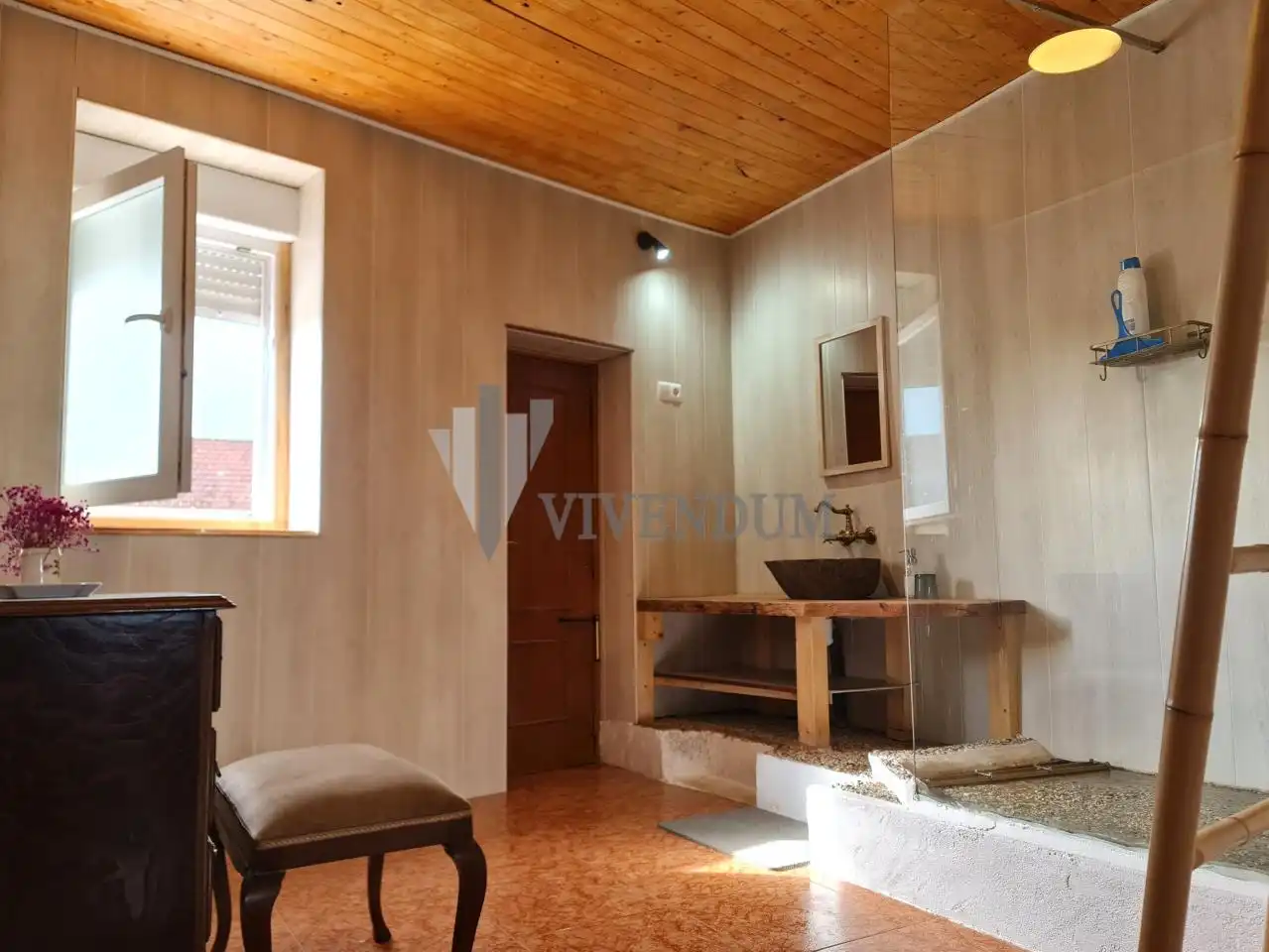 Baño de Casa o chalet en venta en O Rosal   con Calefacción, Jardín privado y Terraza