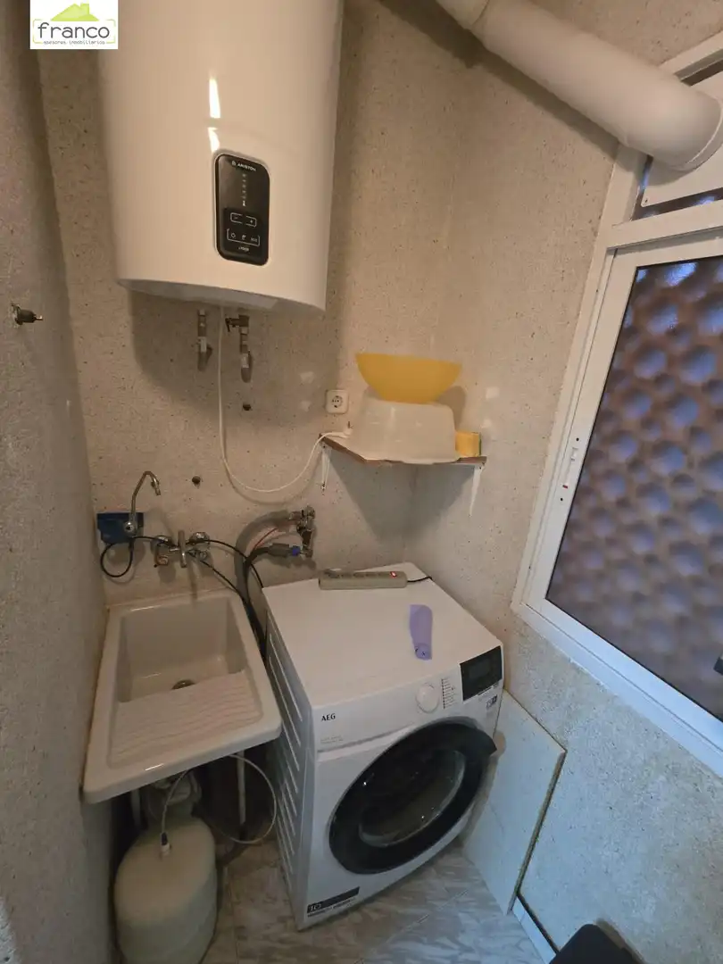Cocina de Ático de alquiler en La Manga del Mar Menor con Aire acondicionado, Terraza y Amueblado