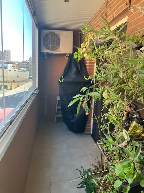 Balcony of Flat for sale in Fraga  with Air Conditioner, Heating and Furnished