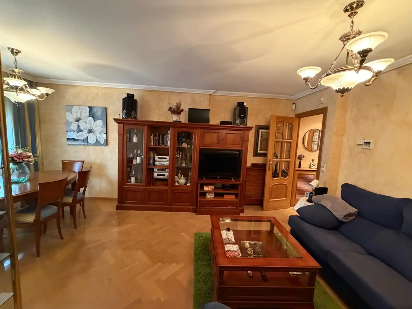 Sala de estar de Piso en venta en Leganés con Aire acondicionado, Calefacción y Parquet