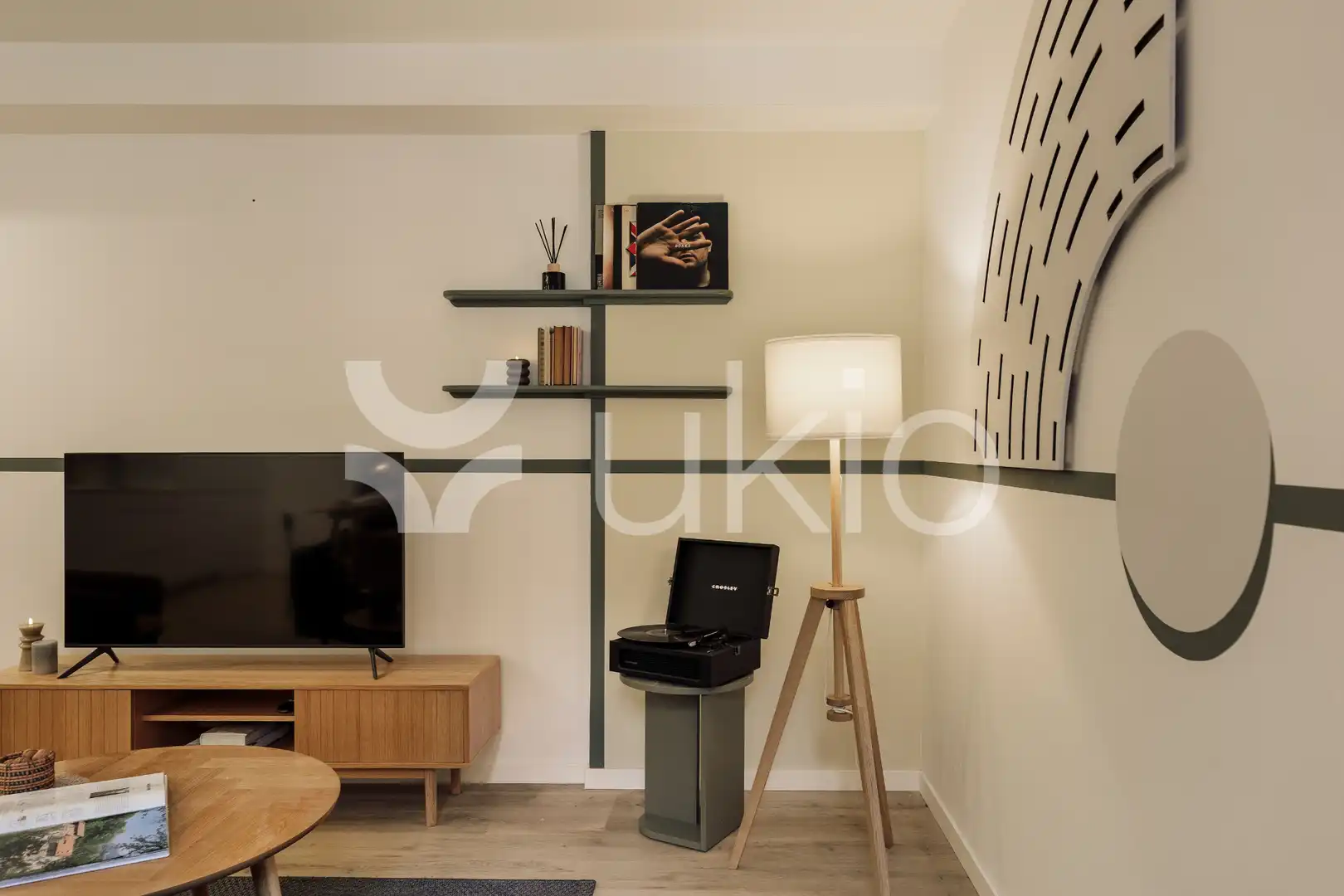 Wohnzimmer von Wohnungen zur Miete in Barcelona mit Klimaanlage, Heizung und Möbliert