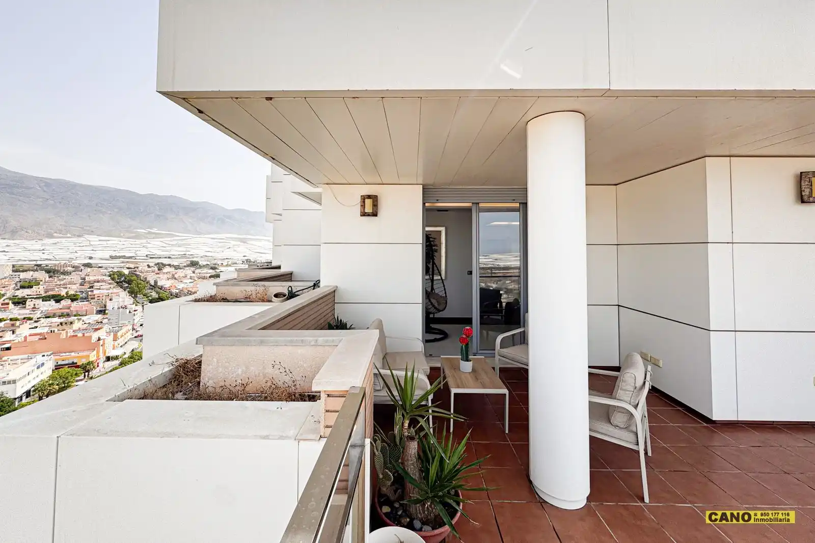 Terrace of Flat for sale in El Ejido  with Terrace, Storage room and Swimming Pool