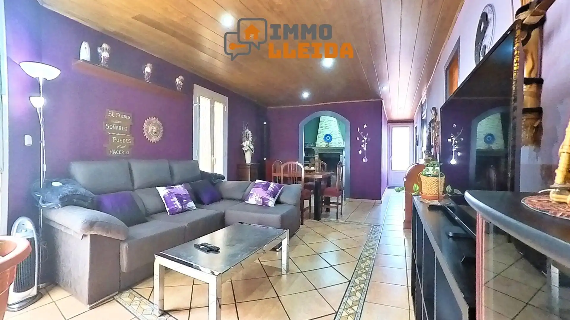 Living room of Detached homes for sale in Camarasa  with Terrace, Storage room and Furnished
