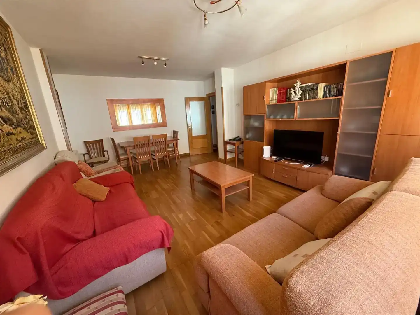 Sala d'estar de Pis en venda en Marcilla amb Aire condicionat, Traster i Moblat