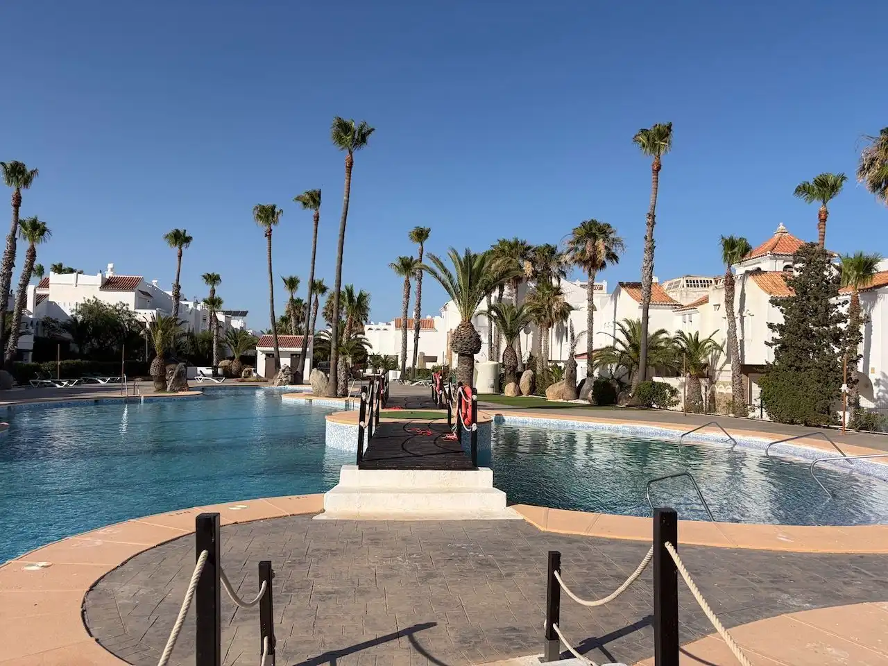 Swimming pool of Apartments for sale in Roquetas de Mar  with Air Conditioner, Heating and Terrace