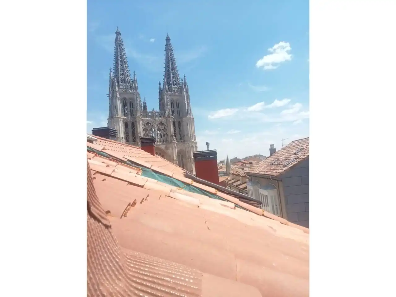 Exterior view of Apartments for rent in Burgos  with Heating, Parquet flooring and Furnished
