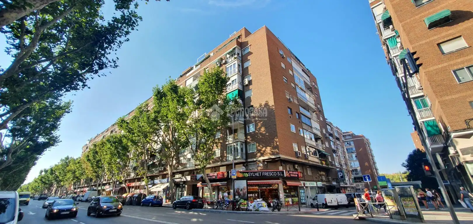 Außenansicht von Wohnung zum Verkauf in Madrid mit Klimaanlage, Heizung und Terrasse