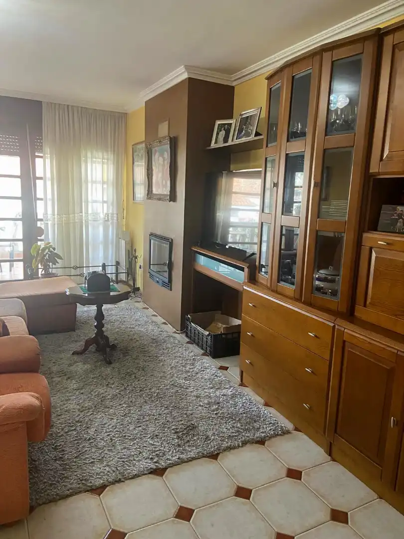 Sala d'estar de Casa o xalet en venda en Moaña amb Moblat
