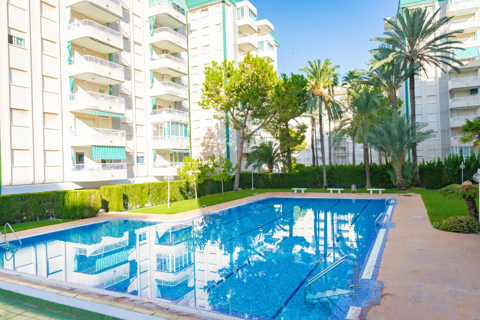 Flat with pool to rent in Gandia - PS ROSA DELS VENTS 34