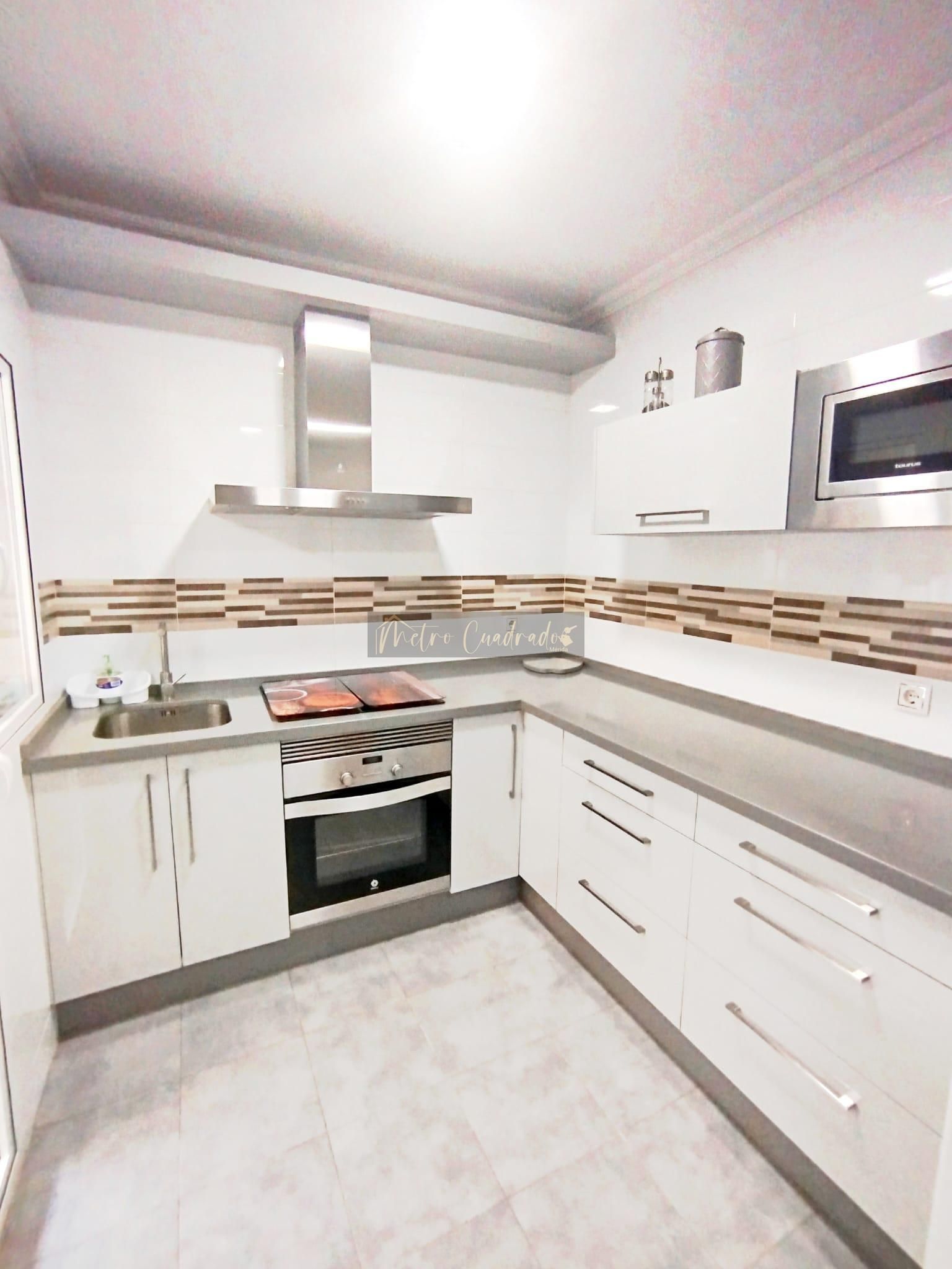 Cocina de Piso en venta en Mérida con Aire acondicionado, Terraza y Amueblado