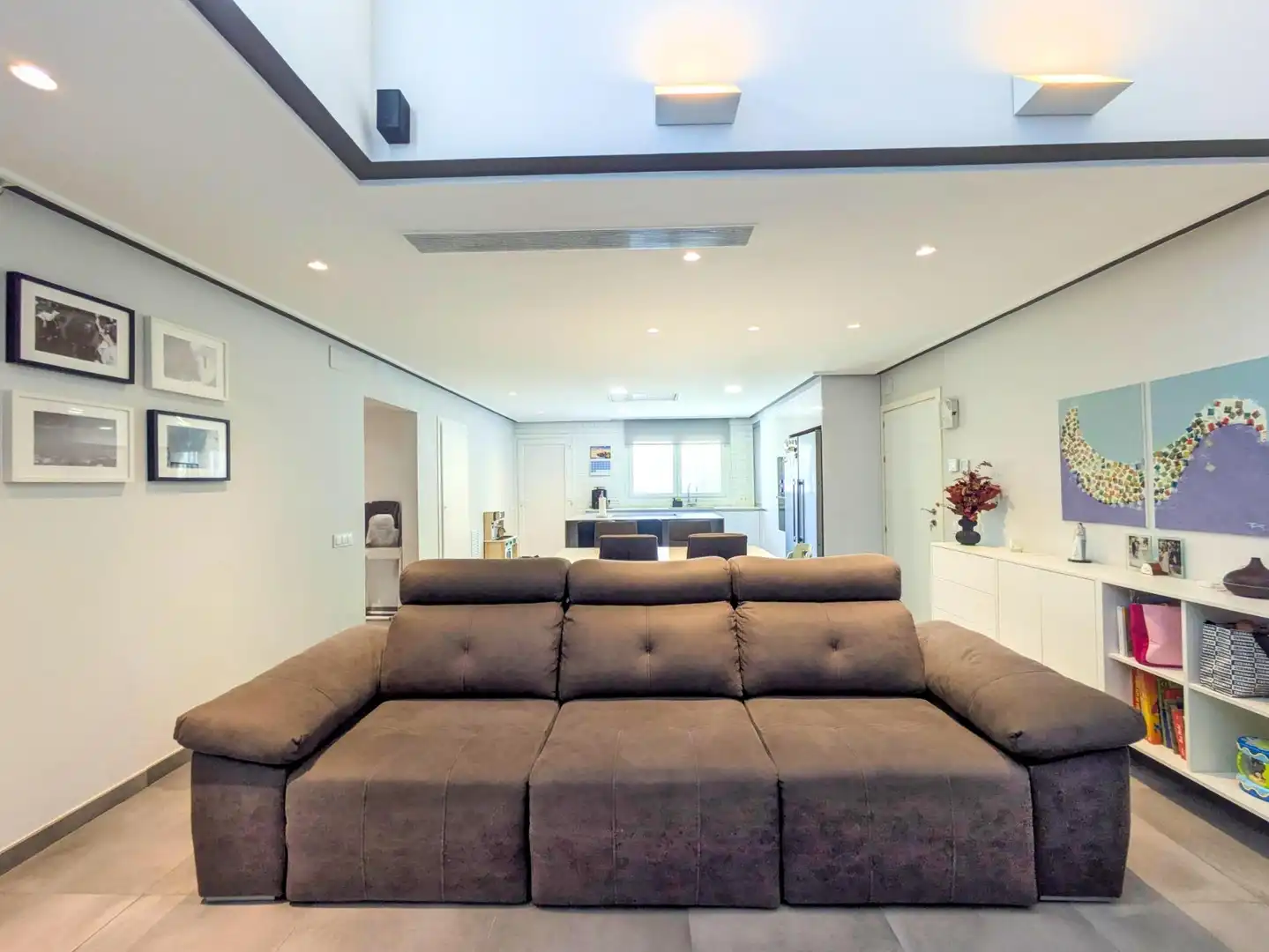 Wohnzimmer von Haus oder Chalet zum Verkauf in Amposta mit Heizung und Terrasse