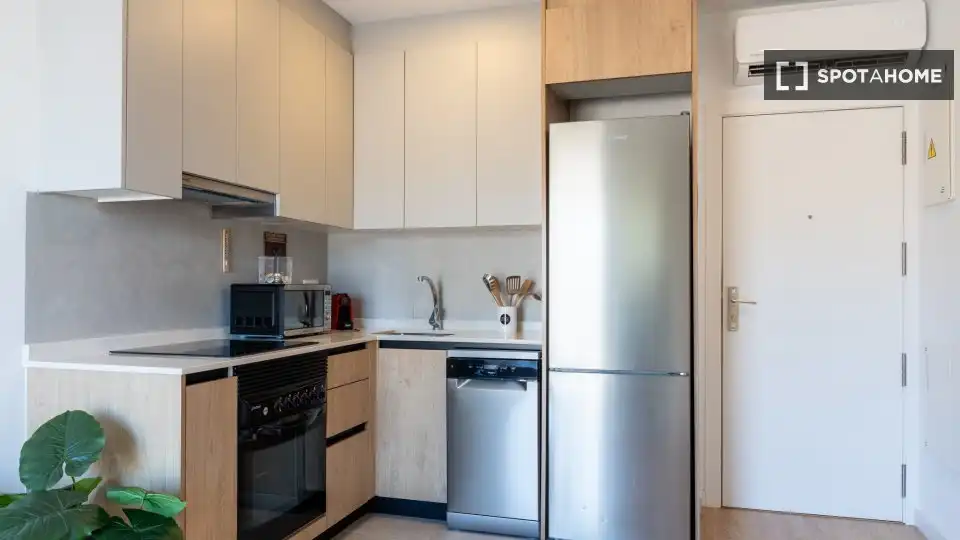 Kitchen of Study for share in Elche / Elx  with Air Conditioner, Terrace and Furnished