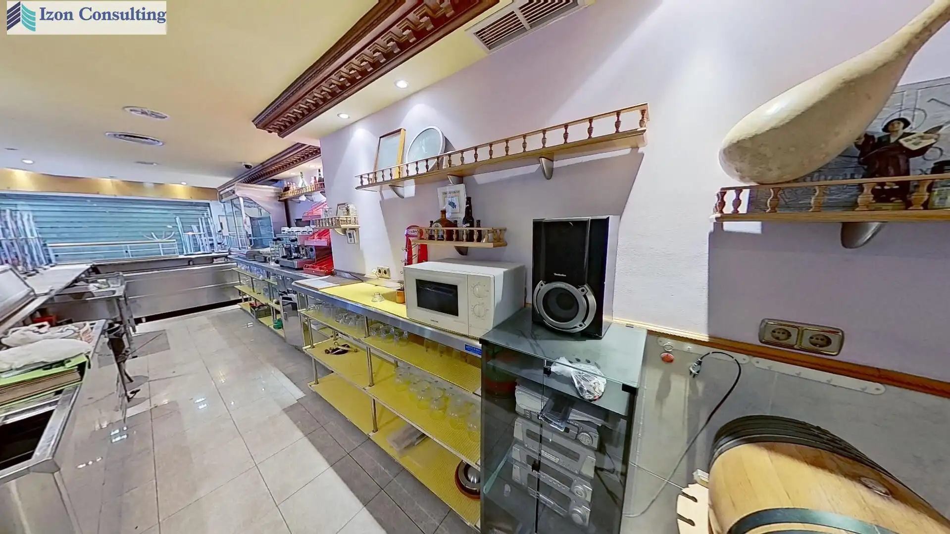 Cocina de Local en venta en Albacete con Aire acondicionado