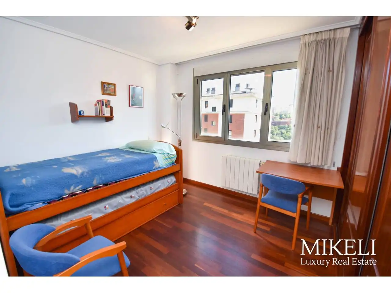 Bedroom of Flat for sale in Santander  with Heating, Parquet flooring and Storage room