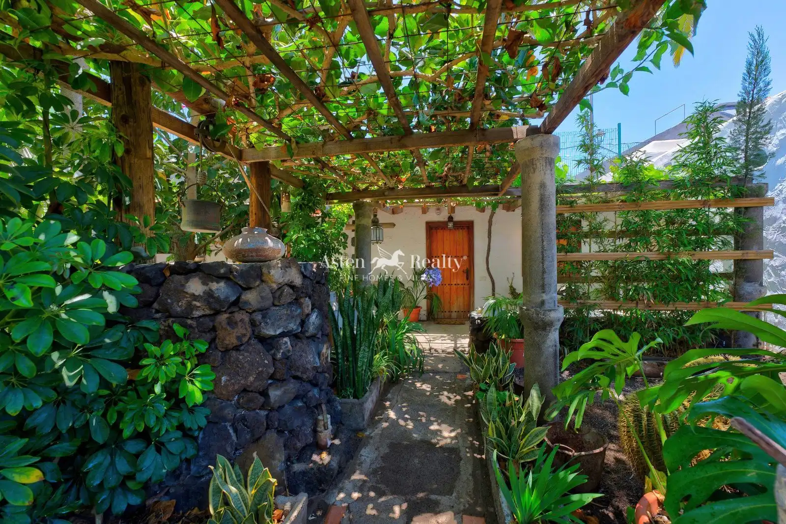 Garden of Houses for sale in Guía de Isora  with Air Conditioner, Private garden and Terrace