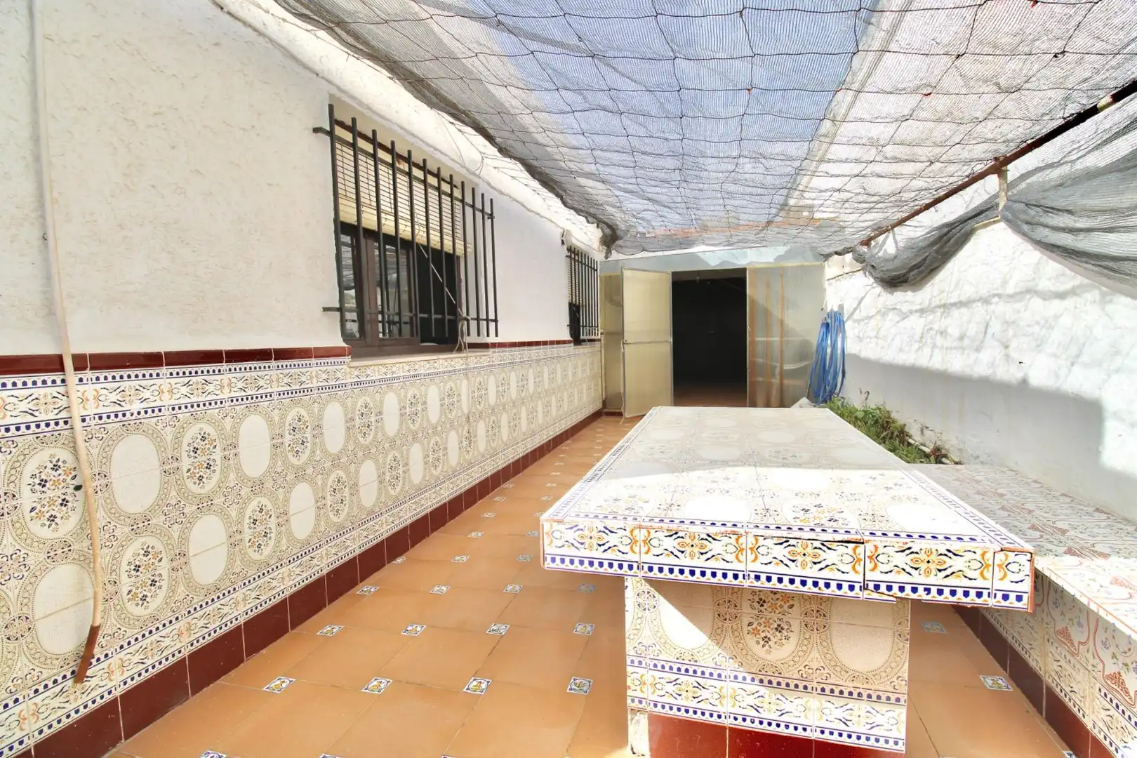 Terrace of Country homes for sale in Las Cabañuelas