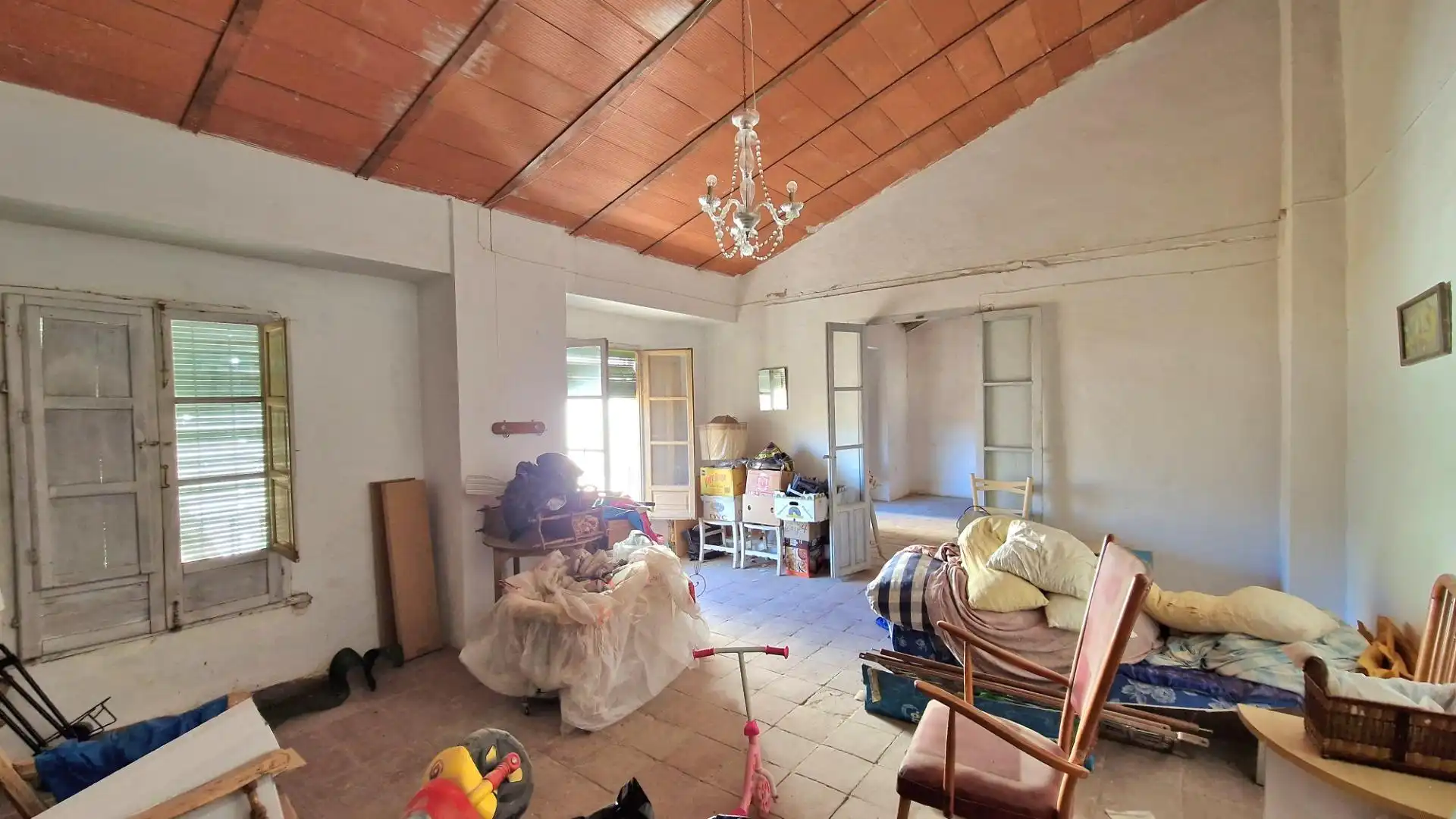 Sala de estar de Casa adosada en venta en Antequera con Terraza y Trastero