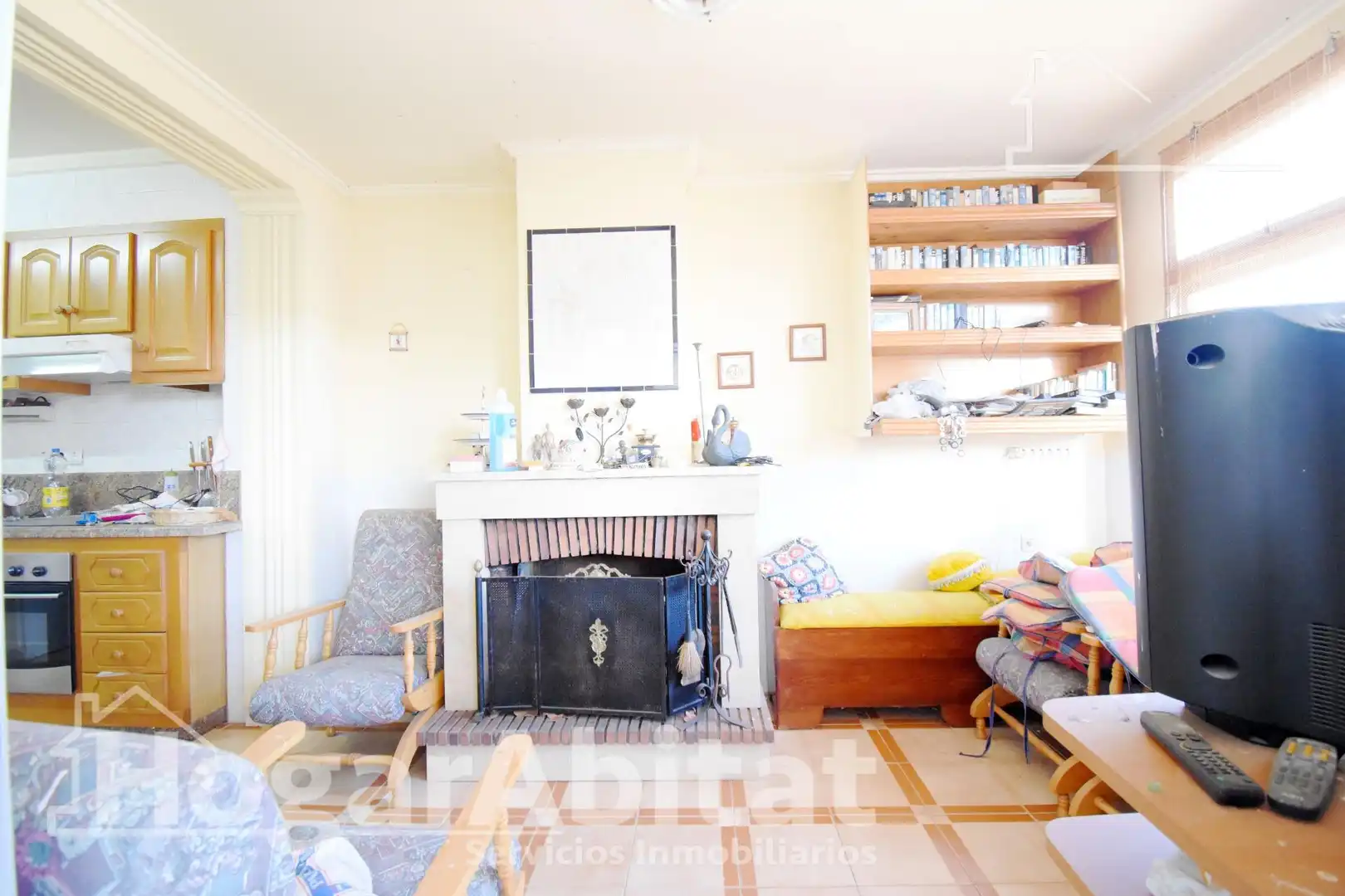 Sala d'estar de Casa o xalet en venda en Xeraco amb Terrassa, Traster i Balcó
