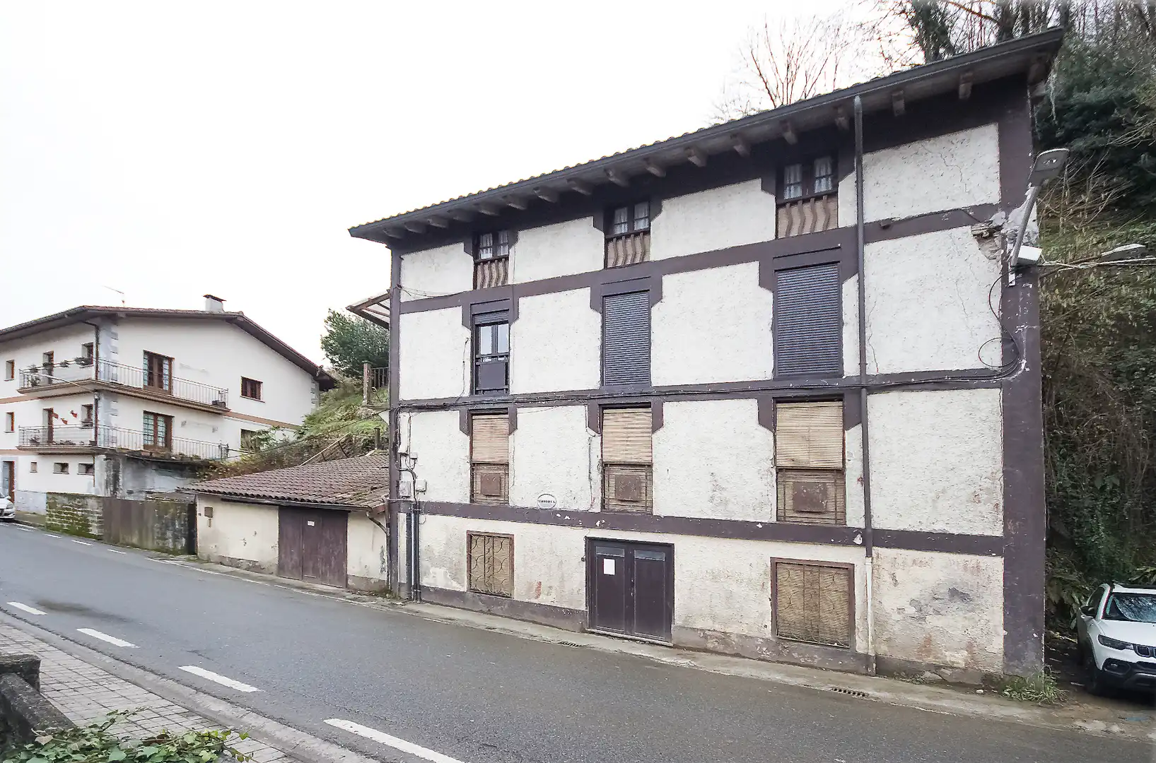 Vista exterior de Casa o chalet en venta en Alegia con Jardín privado y Amueblado