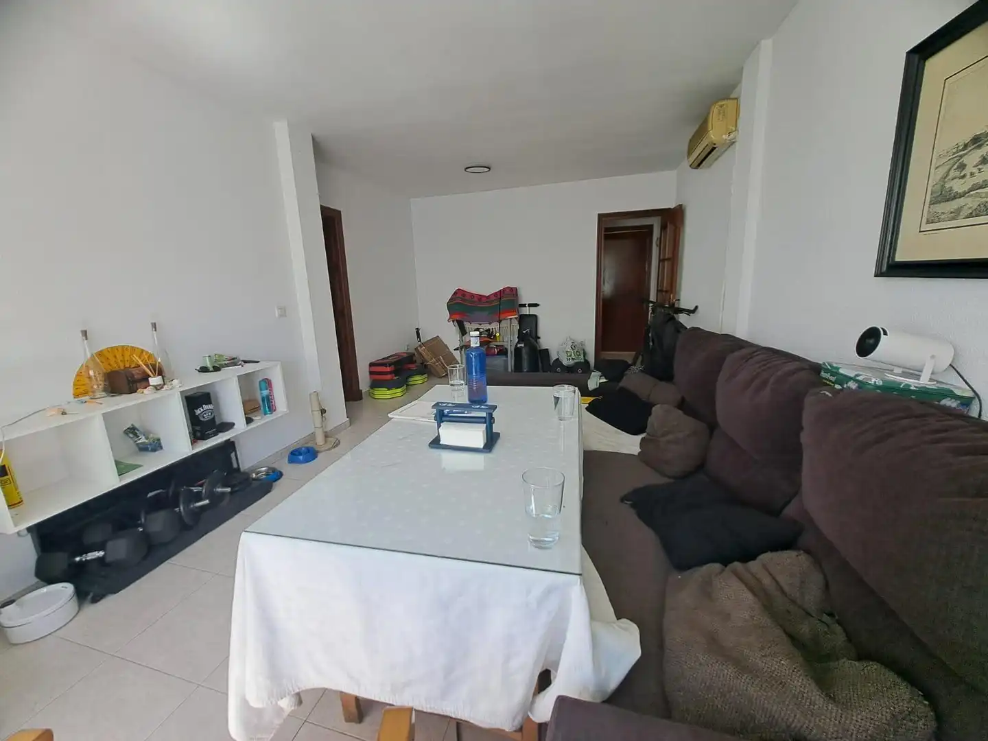 Sala de estar de Piso en venta en Chiclana de la Frontera con Aire acondicionado y Trastero