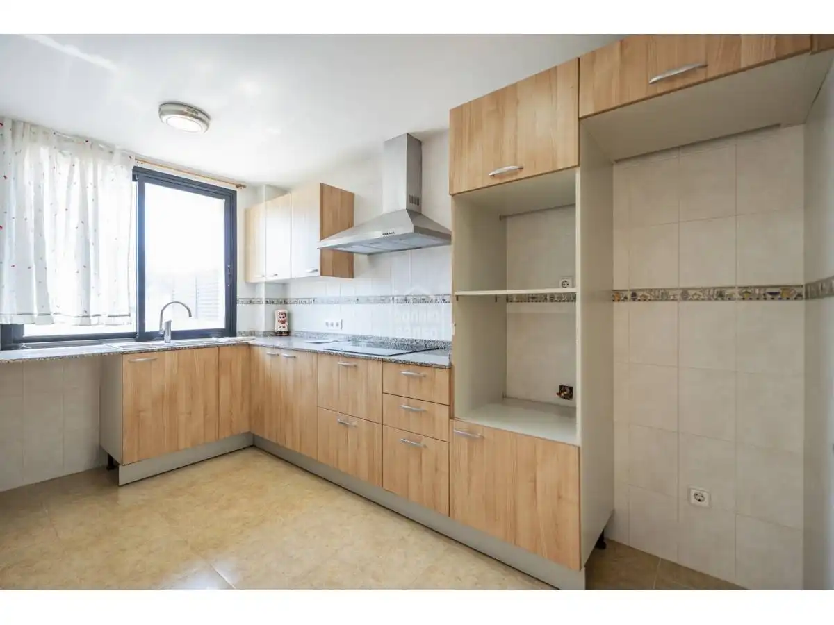 Cocina de Apartamento en venta en Es Castell con Terraza