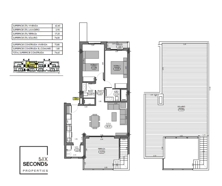 Attique avec piscine à vendre à Algorfa, imagen 18