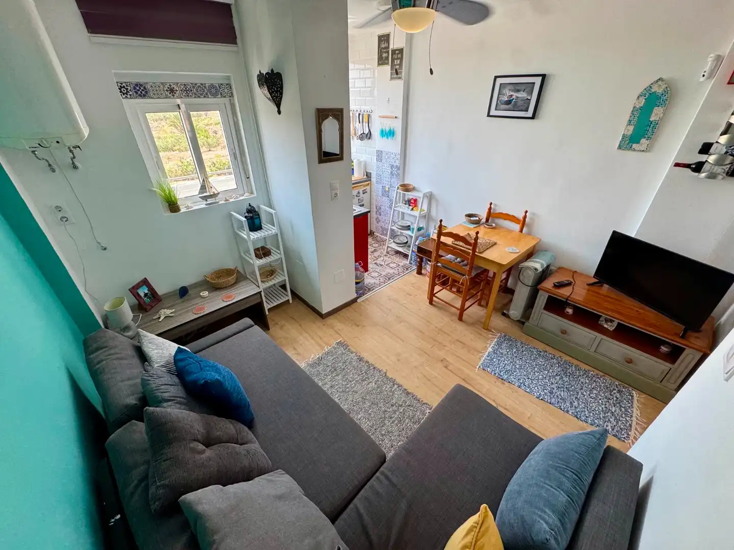 Living room of Study for sale in Torrevieja  with Parquet flooring, Furnished and Alarm
