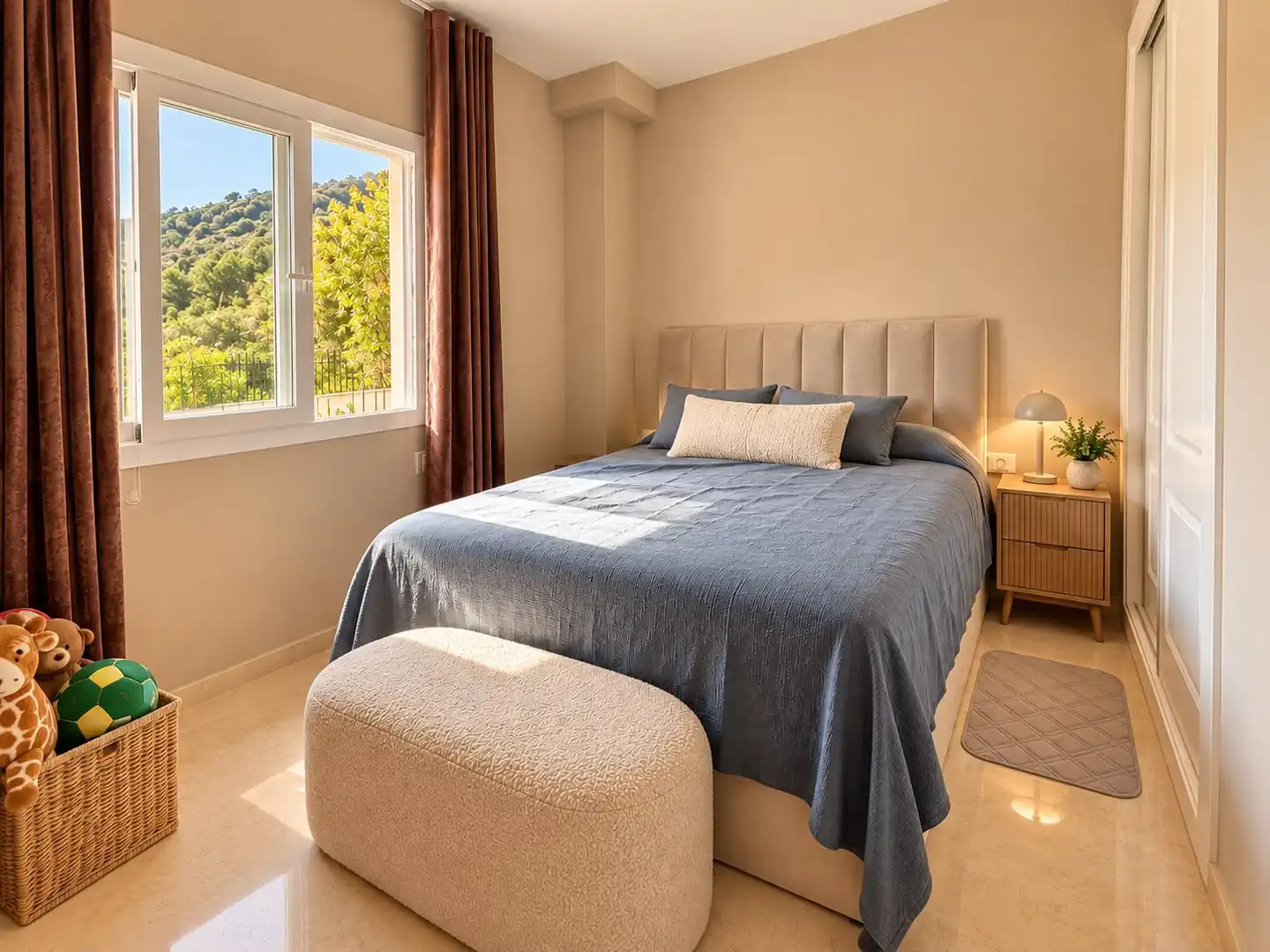 Bedroom of Flat for sale in Elviria - Cabopino