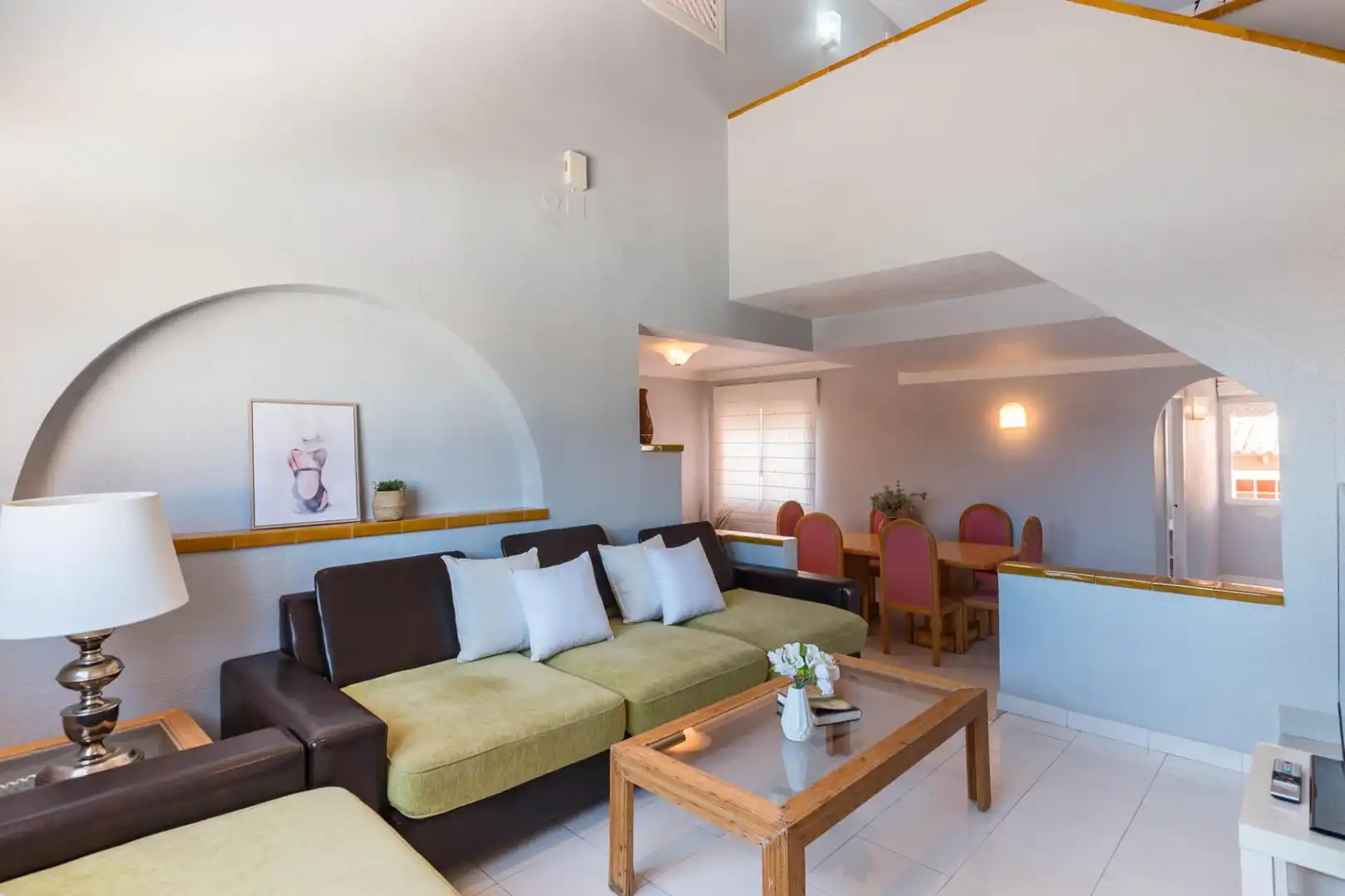 Sala de estar de Casa o chalet en venta en La Manga del Mar Menor con Aire acondicionado, Calefacción y Jardín privado