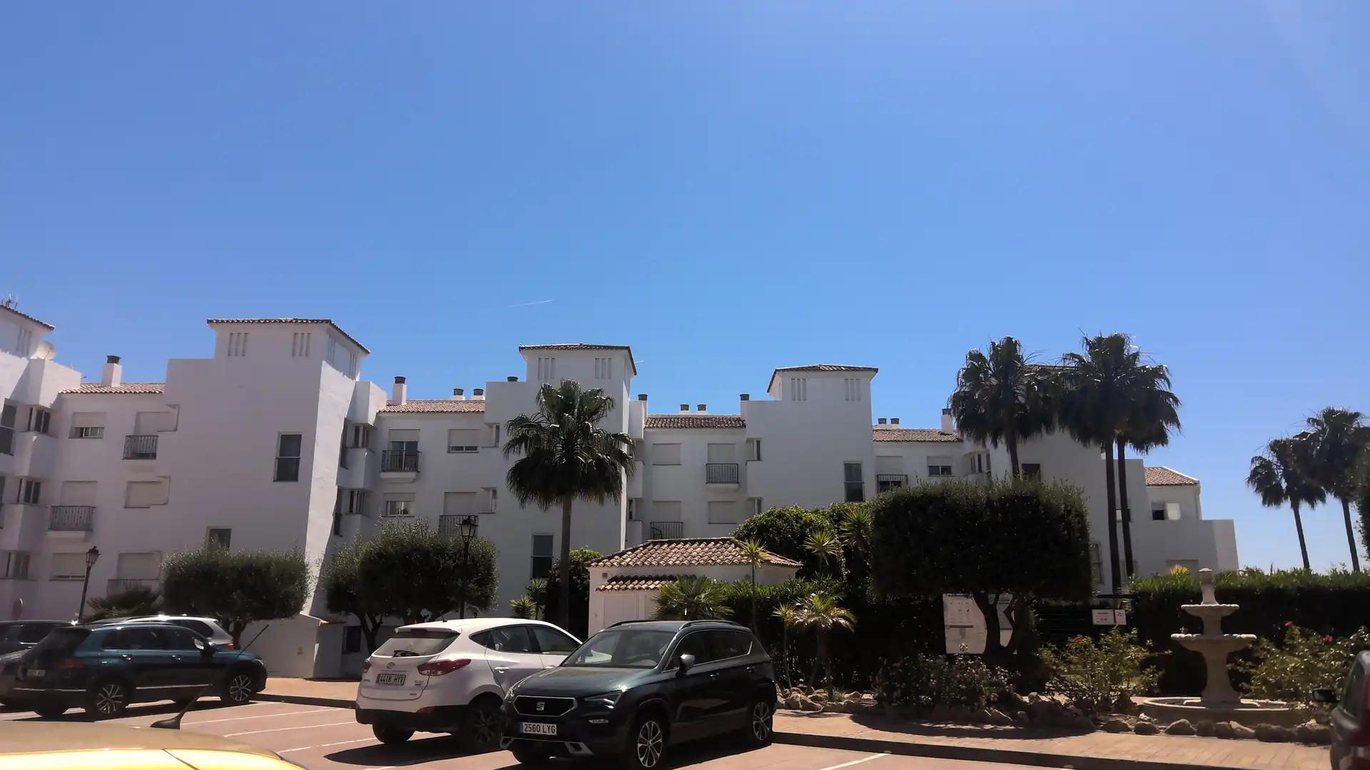 Vista exterior de Ático en venta en Manilva con Piscina