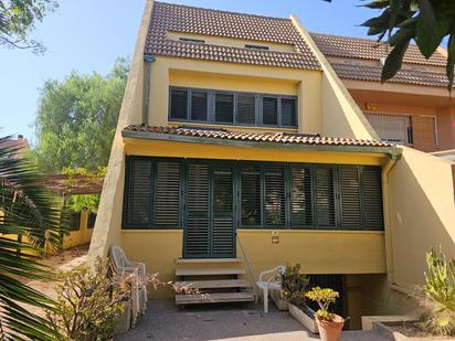 Exterior view of Single-family semi-detached for sale in Godella  with Air Conditioner and Terrace