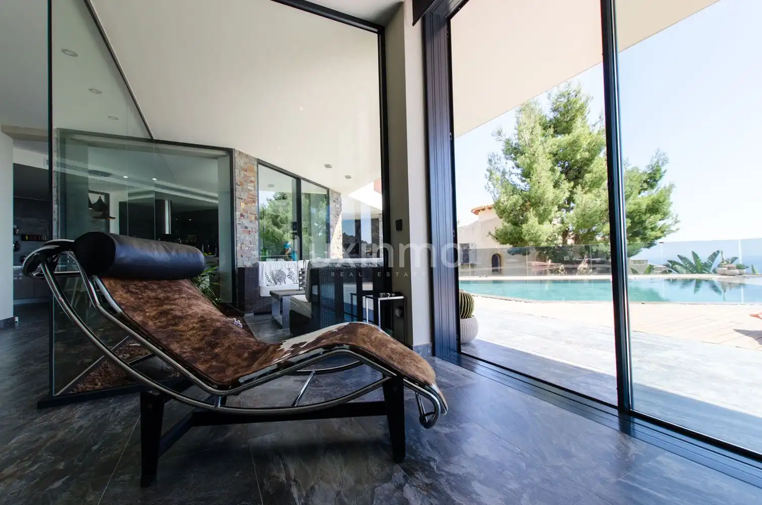 Terrasse von Haus oder Chalet zum Verkauf in Altea mit Klimaanlage, Heizung und Privatgarten