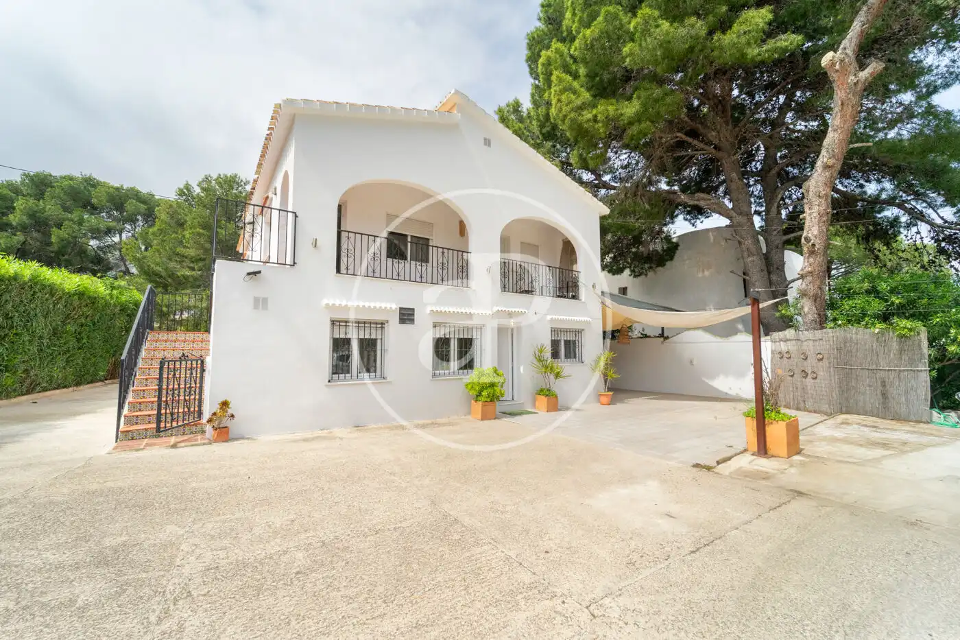 Vista exterior de Casa o chalet en venta en Dénia con Aire acondicionado, Calefacción y Jardín privado