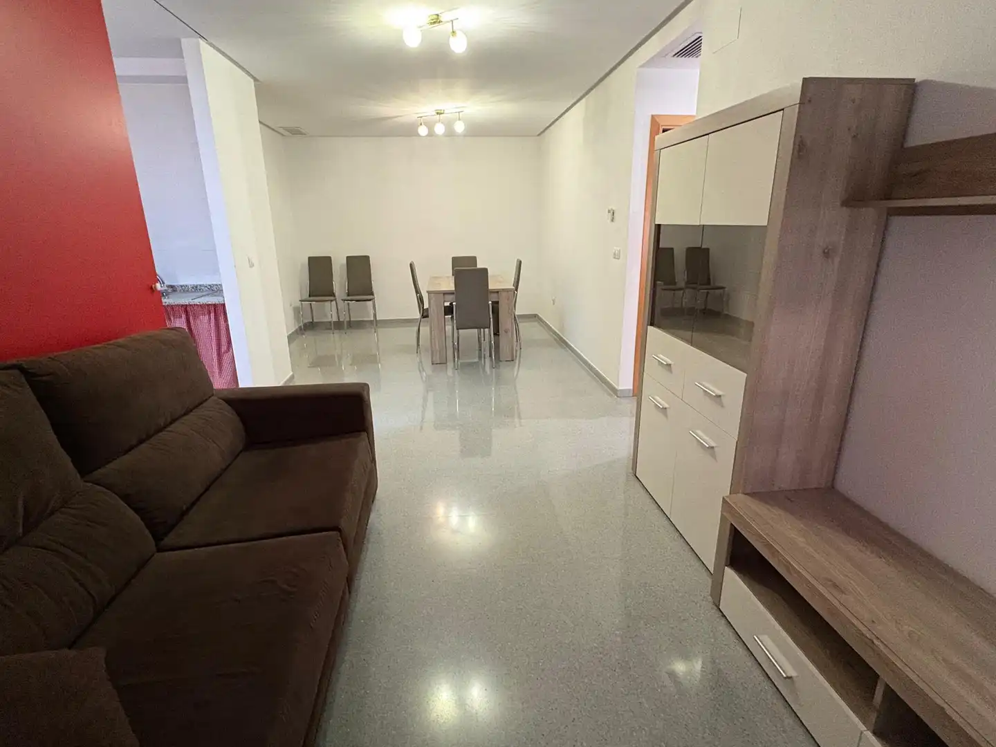 Sala de estar de Piso de alquiler en Elche / Elx con Aire acondicionado