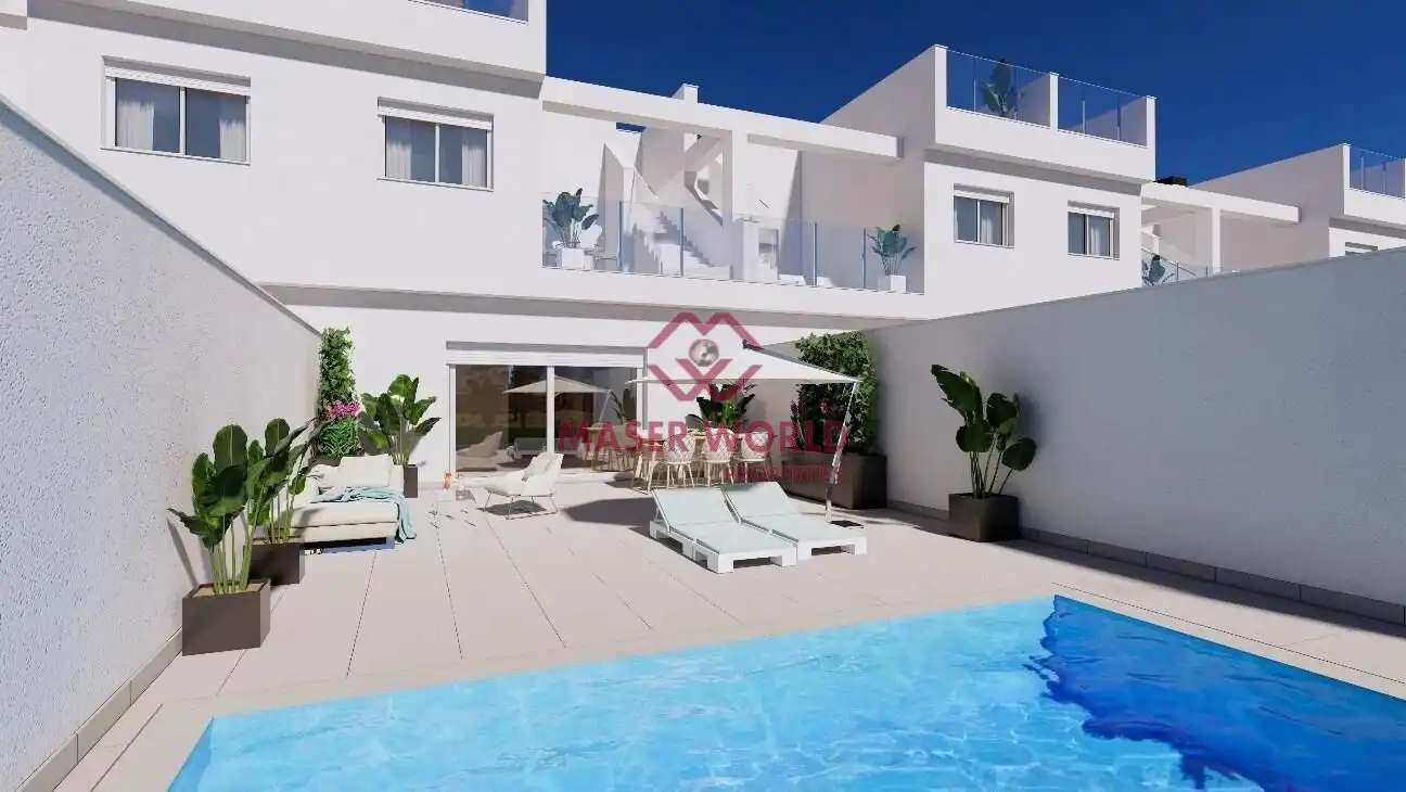 Maison mitoyenne avec piscine à vendre à Las Lomas de Rame - Bahía Bella, imagen 2