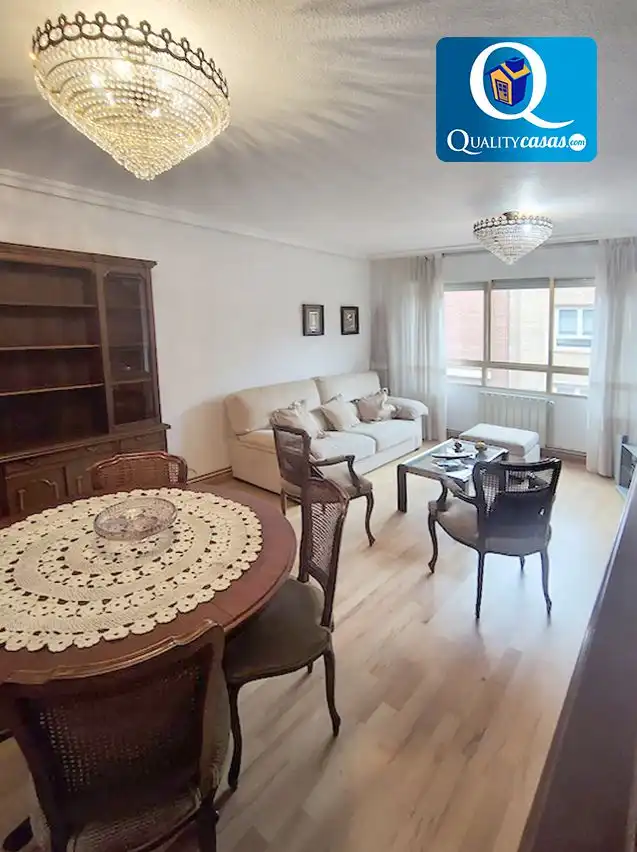 Sala d'estar de Pis de lloguer en Alicante / Alacant amb Aire condicionat, Calefacció i Terrassa