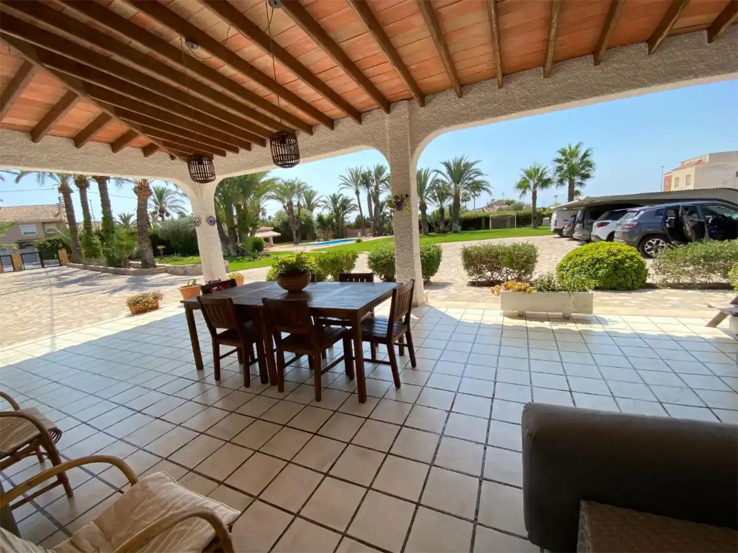 Terrassa de Casa o xalet en venda en Santa Pola amb Aire condicionat i Piscina