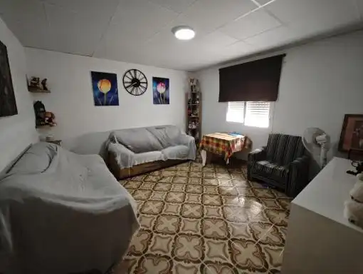 Sala d'estar de Casa adosada en venda en Totana, Murcia