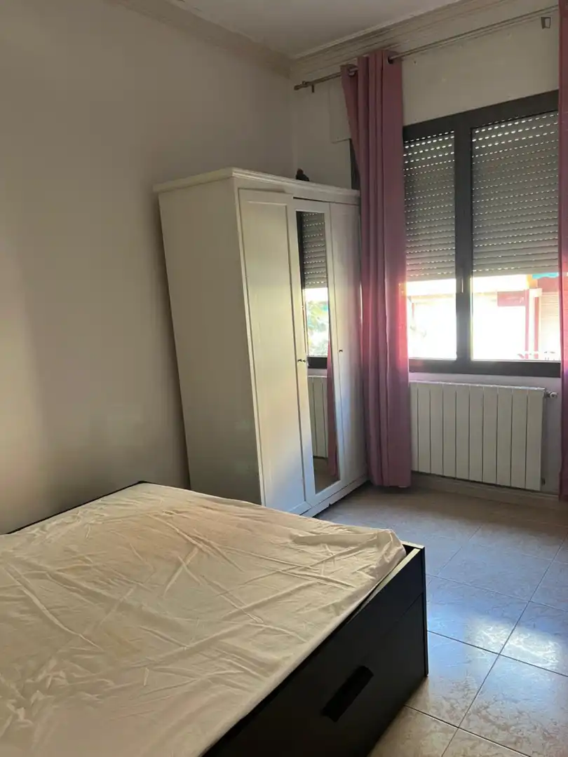 Schlafzimmer von Wohnungen zur untervermieten in  Barcelona Capital mit Heizung, Möbliert und Internet